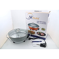Chảo Lẩu Đa Năng NK Media MD-CL8399 - Màu Ngẫu Nhiên - Hàng Chính Hãng