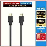 Cáp CHOETECH XHH-TP20  HDMI sang HDMI 8K@60Hz dài 2m (Hàng chính hãng)
