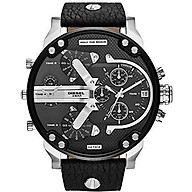 Diesel Men s Mr Daddy 2.0 Quartz Stainless Steel and Leather Chronograph thumbnail