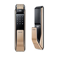 Khóa cửa vân tay Samsung SHS-P718 màu vàng