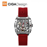 CIGA Design Men Automatic Mechanical Analog Watch Hollow Stainless Steel Business Casual Wrist Watch Gift thumbnail