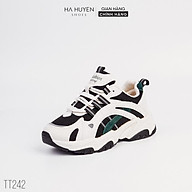 Giày thể thao nữ Hà Huyền Shoes sneaker phối màu cá tính - TT242 thumbnail