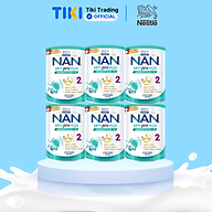 Thùng 6 lon Sản Phẩm Dinh Dưỡng Nestlé NAN OPTIPRO PLUS 2 800g/lon