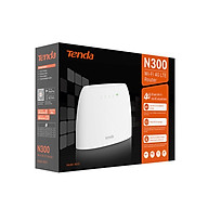 Bộ Phát Wifi 4G LTE Tenda 4G03 Chuẩn N300 Có Cổng Lan Băng Thông Mạnh Tặng Cáp Mạng - Hàng Chính Hãng