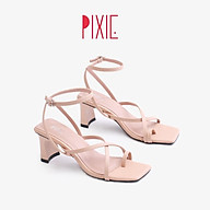 Giày Sandal Cao Gót 5cm Xỏ Ngón Pixie X753 thumbnail