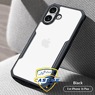 Ốp lưng dành cho iPhone 16 Pro Max, iPhone 16 Pro, iPhone 16 Plus, iPhone 16 hiệu XUNDD trong viền màu, bảo vệ camera, không ố, chống sốc cao cấp - Hàng chính hãng.