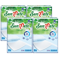 Combo 4 Tấm lót SunMate cải tiến mới (45 x 70cm)