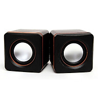 Loa vi tính để bàn cho laptop, pc, điện thoại MÀU ĐEN - Hàng Nhập Khẩu