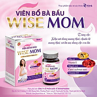 Viên bổ bà bầu Wise mom, thực phẩm chức năng để bổ sung lượng vitamin và thumbnail