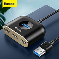 Bộ HUB chia cổng USB Baseus Square Round 4 in 1 - Hàng chính hãng thumbnail