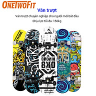 OneTwoFit Ván trượt Nam và Nữ Teen dành cho Ván trượt người lớn 7 lớp gỗ Phong ván trượt thể thao thumbnail