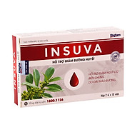 Viên uống giảm đường huyết INSUVA dùng cho bệnh nhân tiểu đường, đái tháo đường 1 hộp 2 vỉ x 10 viên thumbnail