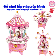 Đồ chơi lắp ráp lego Qman 42107 - Hộp phát nhạc sáng tạo dành cho bé gái từ 6 tuổi (418 chi tiết)