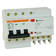 Cầu Dao Chống Giật 3 Pha Dobo Electric Korea (50A - 30mA - 380V) - Trắng
