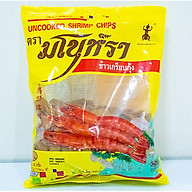 Bánh Phồng Tôm Chưa Chiên Manora 1 bịch 500g Miếng nhỏ - Hàng nhập Thái Lan thumbnail