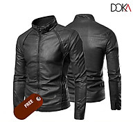 Áo khoác da nam lót lông siêu ấm cao cấp cấp DK28 thumbnail