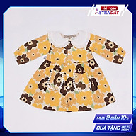 Đầm tay dài bé gái Hoa vàng thô trà bông - AICDBGWJHVIY - AIN Closet thumbnail