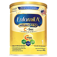 Sữa bột Enfamil A+ NeuroPro 1 C-Sec 800g cho trẻ từ 0-12 tháng