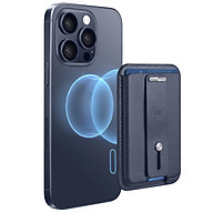 Ví Da Cho Iphone ESR Magnetic Wallet (HaloLock) Nam Châm Siêu Mạnh, Đựng 1-3 Thẻ, Có Khoá Chống Rớt Thẻ, Chân Chống_ Hàng chính hãng