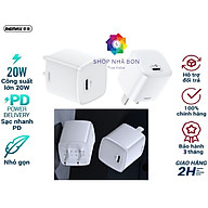 Củ sạc mini chuẩn PD 20W Remax RP-U75 - Hàng chính hãng