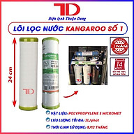 Bộ 3 lõi lọc nước Kangaroo 1,2,3 dùng cho máy lọc nước RO hàng chính hãng - Điện Lạnh Thuận Dung