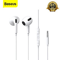 Tai Nghe Baseus Encok 3.5mm lateral in-ear Wired Earphone H17 - Hàng Chính Hãng