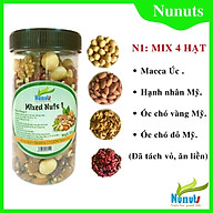 MIX NUTS 4 LOẠI NUNUTS 500G MÃ NN1 thumbnail