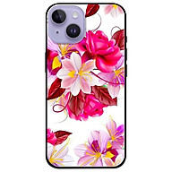 Ốp lưng dành cho Iphone 14 - Iphone 14 Plus - Iphone 14 Pro - Iphone 14 Pro Max - Hoa Hồng Nền Trắng
