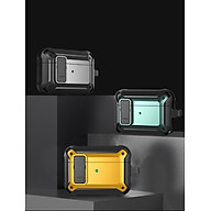 Bao case ốp dành cho Airpods 1/2, Airpods Pro, AirPods 3, Airpods Pro 2 có khoá chống rơi kèm móc treo - Hàng chính hãng