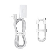 Bộ sạc nhanh Baseus 65W GaN3 Pro Bộ sạc nhanh 4 trong 1 cho iPhone 13 Pro Max Samsung Power Station cho máy tính xách tay CCDK65S -Hàng Chính Hãng