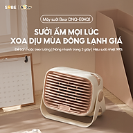 Máy Sưởi Bear Quạt Sưởi Máy Sưởi Gốm Để Bàn Máy Sưởi Mini Quạt Sưởi Ấm Phòng Ngủ Tiết Kiệm Điện Làm Ấm Nhanh DNQ - E04Q1