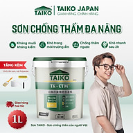 Sơn Chống Thấm Ngược, Môi Trường Ẩm Nhà Vệ Sinh, Bể Cá, Bể Âm TAIKO CT4 - Tặng Kèm Vải Kết Cấu