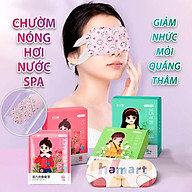 Hộp 5 Mặt Nạ Mắt Nóng Xông Hơi Nước Ngải Cứu Spa Chườm Ấm Mắt Ngủ Ngon Giảm Khô Nhức Mỏi Quầng Thâm