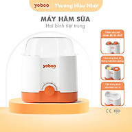 Máy Hâm Sữa &amp Tiệt Trùng Đôi Điện Tử yoboo thumbnail