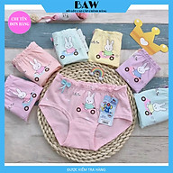 Quần Chip Bé Gái, Combo 5 Quần Lót Lưng Thun Cho Bé, Quần Lót Cotton Họa Tiết Đáng Yêu Xinh Xắn Cho Bé Gái QLTE06