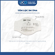 Mặt Nạ Phòng Bụi 3M 3100/3200 kèm tấm lọc bụi 3M 1774 và nắp giữ tấm lọc bụi 3M 1700