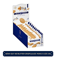 Bánh quy bơ giòn Butter Crisps Jules Minis Display 12 gói 24g thumbnail