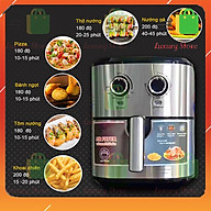 - Nồi chiên không dầu 9L chống dính cao cấp kiểu mới thiết kế sang trọng