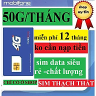 Sim 4G Mobifone chuyên data vào mạng, nhiều lựa chọn thời gian sử dụng - Hàng chính hãng