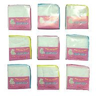 Combo 30 khăn sữa sơ sinh 3 lớp sợi mịn Baby Bear túi 10 cái 25x27 cm thumbnail