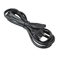 Dây nguồn 2 chân, cáp nguồn đầu chui số 8 dành cho đèn sạc, quạt sạc, loa kéo, máy in nhiệt... - Hàng nhập khẩu