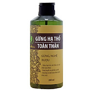 Gừng toàn thân hạ thổ giữ ấm cơ thể, lưu thông khí huyết, giảm đau nhức Wonmom 200ml