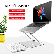 Giá Đỡ Laptop Macbook Để Bàn Chất Liệu Hợp Kim Nhôm Cao Cấp Tản Nhiệt Nâng thumbnail