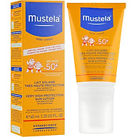 Mustela kem chống nắng - Very High Protection Sun Lotion SPF 50+ 40ML thumbnail