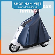 Áo Mưa Trùm Đầu Kiểu Poncho Không Che Đèn Xe