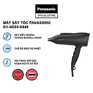 Máy sấy tóc ionity Panasonic EH-NE85-K645 bảo vệ tóc - Sấy siêu nhanh 2300W, hiệu suất sấy tương đương 2500W Hàng chính hãng