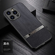 Ốp lưng Da Vân Gỗ cao cấp siêu sang,bảo vệ lưng viền cụm camera dành cho iphone 12/12Pro/12Promax. Hàng Nhập Khẩu