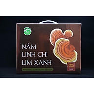 Nấm Linh Chi Lim Xanh thái lát (Hộp 1kg) thumbnail