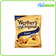 Kẹo caramen mềm chewy toffee nhân kem sô-cô-la Eclairs hiệu Werther s Original 100g thumbnail