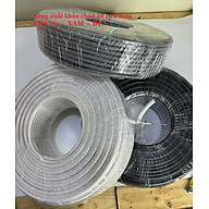 DÂY CÁP ĐỒNG TRỤC RG6 100YA HÀNG CHÍNH HÃNG 2 LỚP BẠC